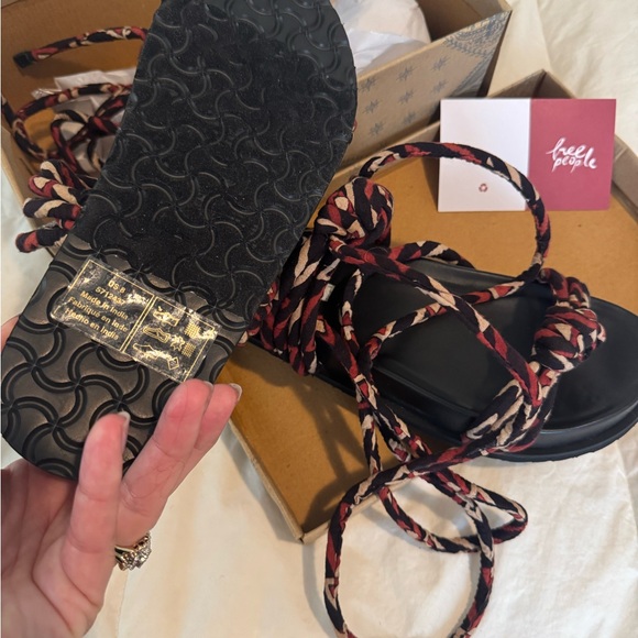 Free People Resort Ready Wrap Sandal - Picture 5 of 9